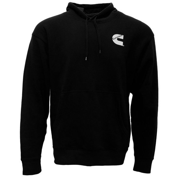 Pullover Fleece Hoodie Mens Black 4X, Cummins, Mfr#: CMN4797